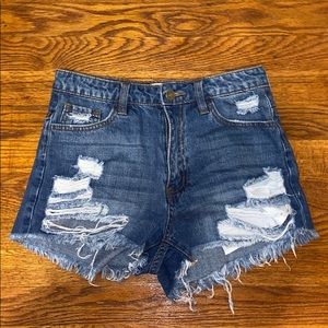 Jean shorts